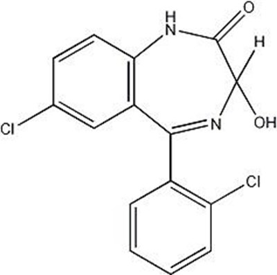 Structure Image (Ativan 1mg Structure)